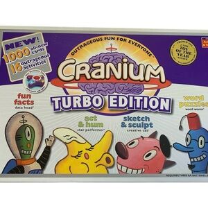 Cranium Turbo‎ Edition Family Board Game 16 Outrageous Activities